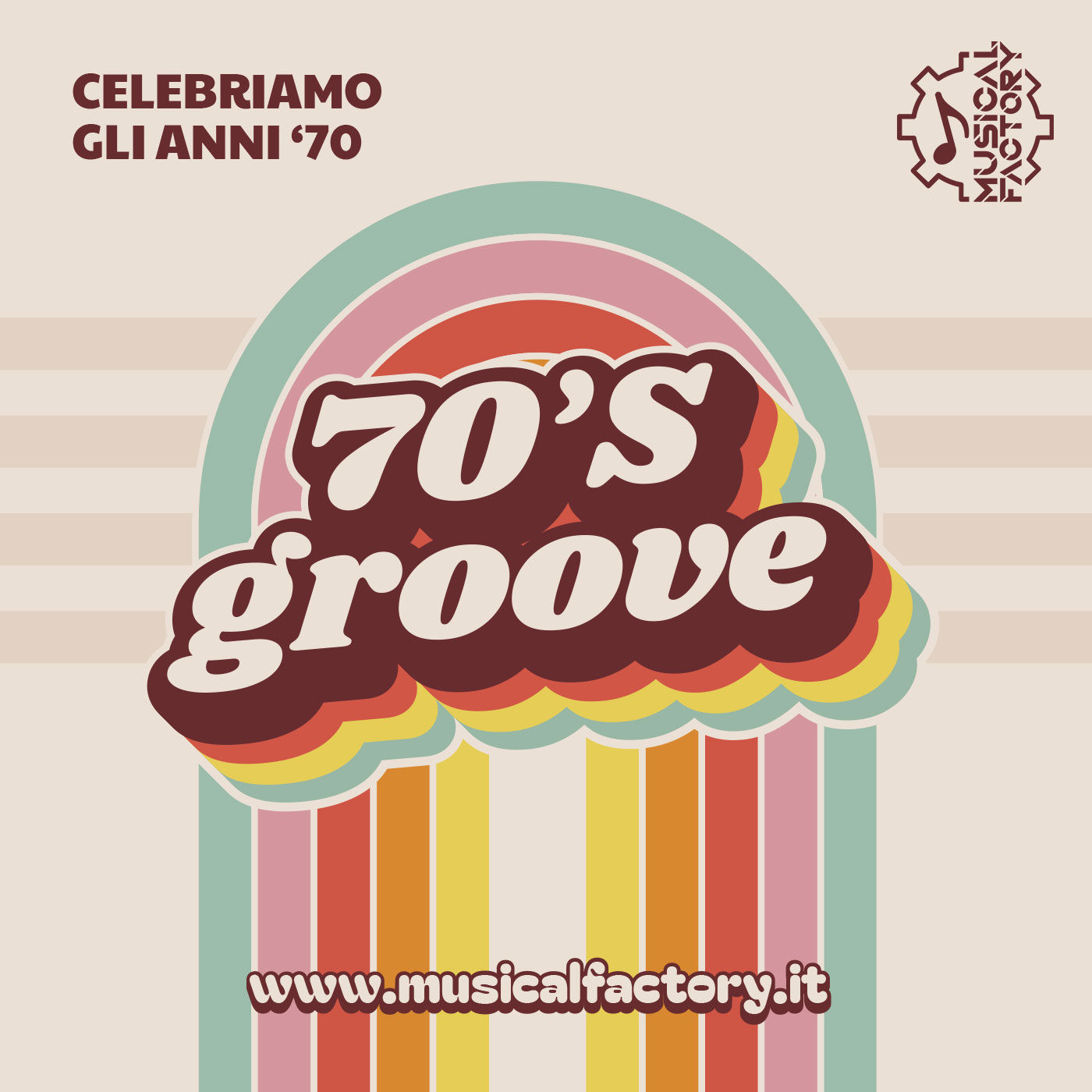 70's Groove (Celebriamo gli anni 70) | Musical Factory